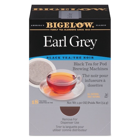 Bigelow Tea, Earl Grey, Pod, PK18 08906